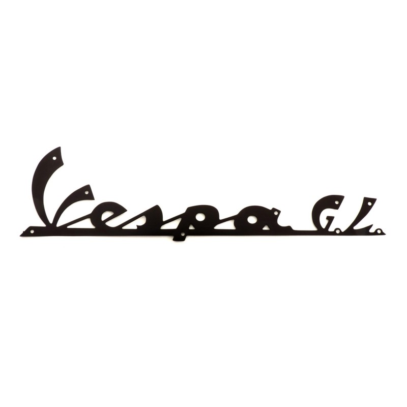 TARGHETTA ANTERIORE VESPA GL COLORE NERO PER VESPA 150 GL VLA1T