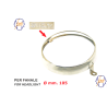 CORNICE FARO FASNALE ORIGINALE SIEM Ø 105 PER VESPA 150 VL1T VL2T