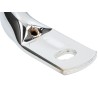 PORTAPACCHI POSTERIORE CROMATO PER VESPA GT GTL GTS GTV HPE 125 200 250 300