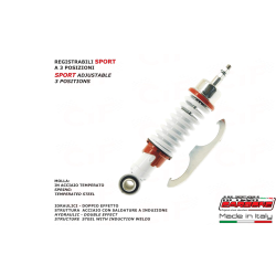 AMMORTIZZATORE REGOLABILE VESPA 50 N L R 50 SPECIAL 125 PRIMAVERA 125 ET3 RINFORZATO