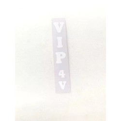 GARELLI VIP 4 DE LUXE 4V kit completo ADESIVI COLORE NERO SCRITTA BIANCA