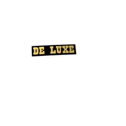 GARELLI VIP 2 DE LUXE 2V kit completo ADESIVI COLORE NERO SCRITTA ORO