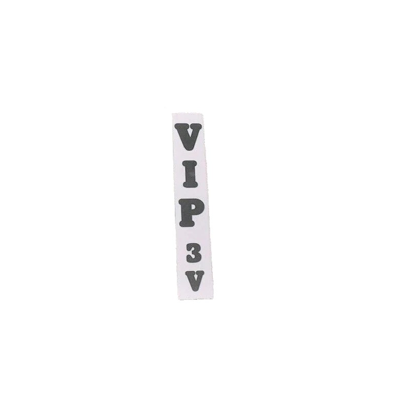 adesivo serbatoio vip 3 V colore NERO per garelli vip 3 SU BASE TRASPARENTE