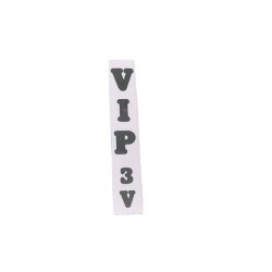 adesivo serbatoio vip 3 V colore NERO per garelli vip 3 SU BASE TRASPARENTE