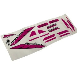 ADESIVI ADESIVO AUFKLEBER PIAGGIO SUPERBRAVO KIT ADESIVI LOGO EMBLEM STICKER