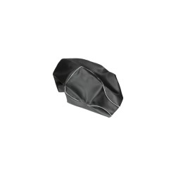 COPRISELLA RIVESTIMENTO COPERTURA SELLA NERO CARBON VESPA GTS 125 250 300 FINO AL 2014
