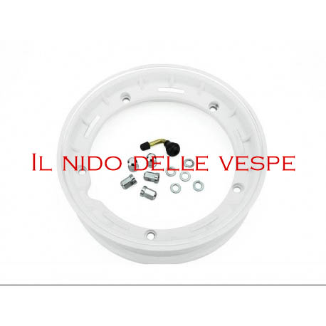 CERCHIO VESPA COMPL 10 GL - PX - ET3 TUBELESS BIANCO"
