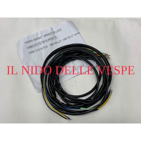 IMPIANTO ELETTRICO PER VESPA 125 VNB2 VNB3 VNB4 VNB5 VNB6T R.O.093489, 93489